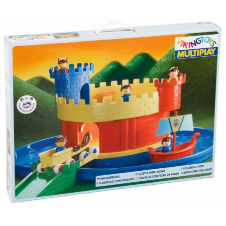 VIKING TOYS CITY ZAMEK Z FOSĄ