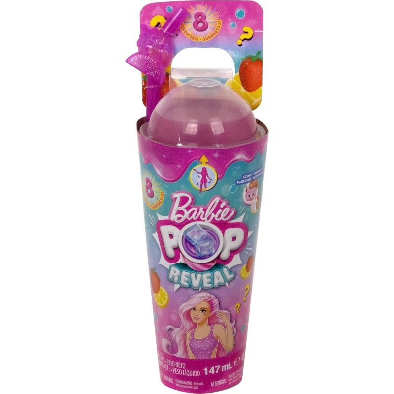 Lalka Barbie Pop Reveal z serii Fruit truskawkowa lemoniada HNW41