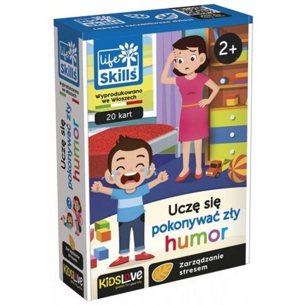 Gra "Nauczę się pokonywać zły humor" Lisciani, Life Skills