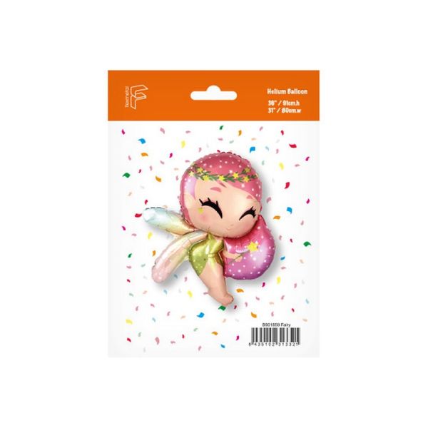 Balon foliowy 24" FX - Wróżka, pakowany