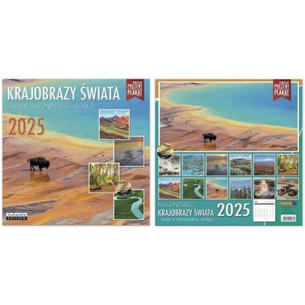 KALENDARZ CLASSIC Q KRAJOBRAZY ŚWIATA