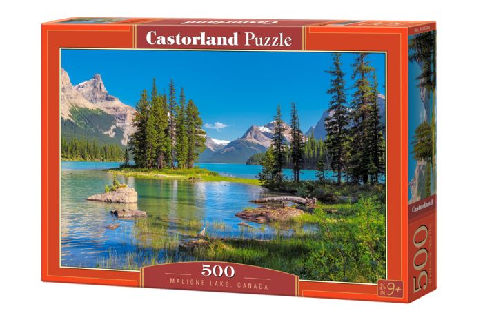 Puzzle 500 el. Maligne Lake, Canada