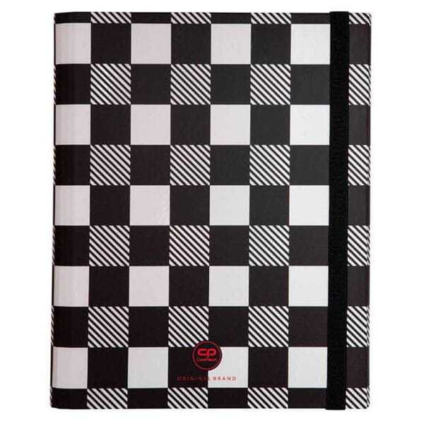 COOLPACK - TECZKA PRZESTRZENNA /KARTONOWA/ Z GUMKĄ - CHECKERS