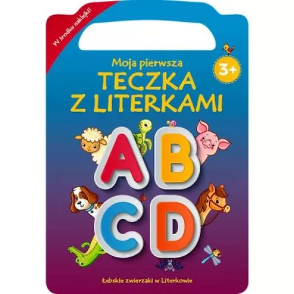 ŁĘBSKIE ZWIERZAKI W LITERKOWIE. MOJA PIERWSZA TECZKA Z LITERKAMI. LITERKI A-D2