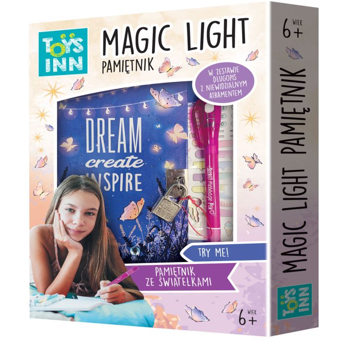 Pamiętnik na kłódkę Magic Light Dreams Stnux