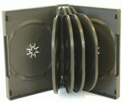 Pudełko 10xDVD Czarne 33mm - Henryx24