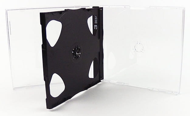 Pudełko 3xCD Box JC Czarne 10,4mm - Henryx24