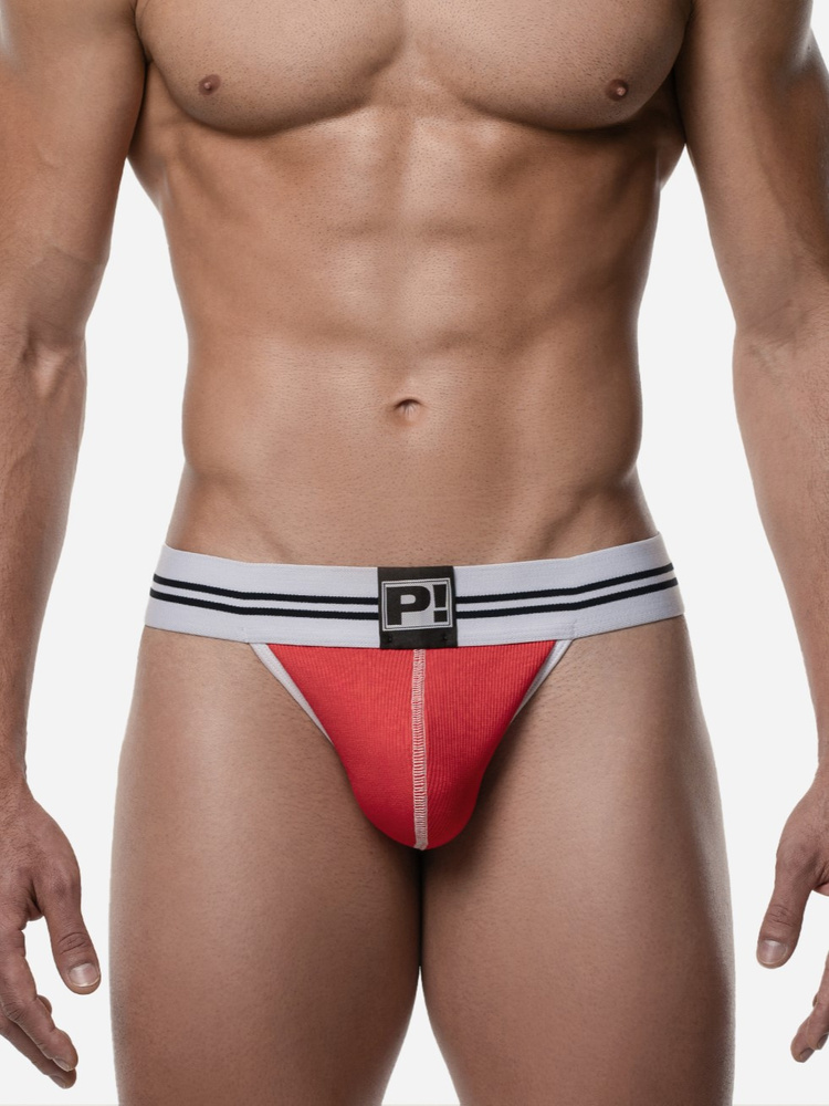 Stringi męskie | Czerwony | Round2 Red Thong | PUMP! | 17019
