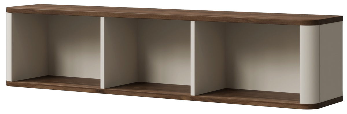Półka na książki 127 cm do nowoczesnego salonu MIREL