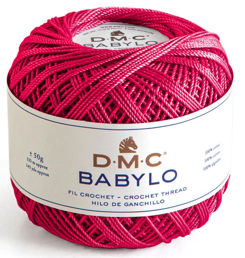 DMC BABYLO 5 kol. 600 amarant 50gr /133 m.