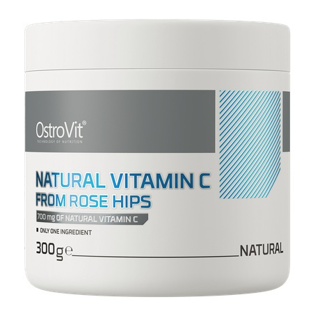 OstroVit Naturalna Witamina C z Dzikiej Róży, 300 mg