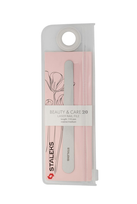 Staleks Pilnik laserowy do paznokci BEAUTY & CARE 20, 110 mm