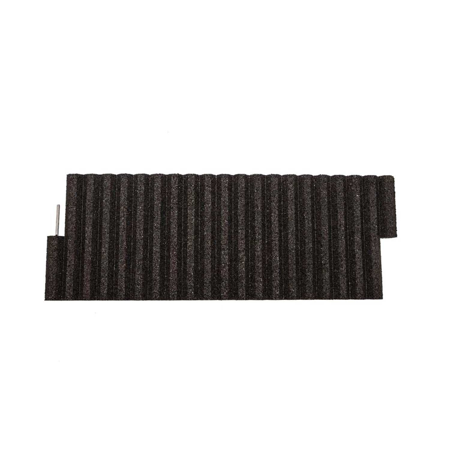 Palisada gumowa czarna - 30 x 80 x 4,5 cm