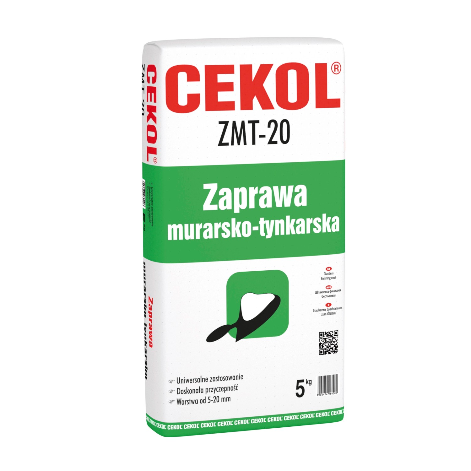 Cekol Zaprawa murarsko-tynkarska ZMT-20 5 kg