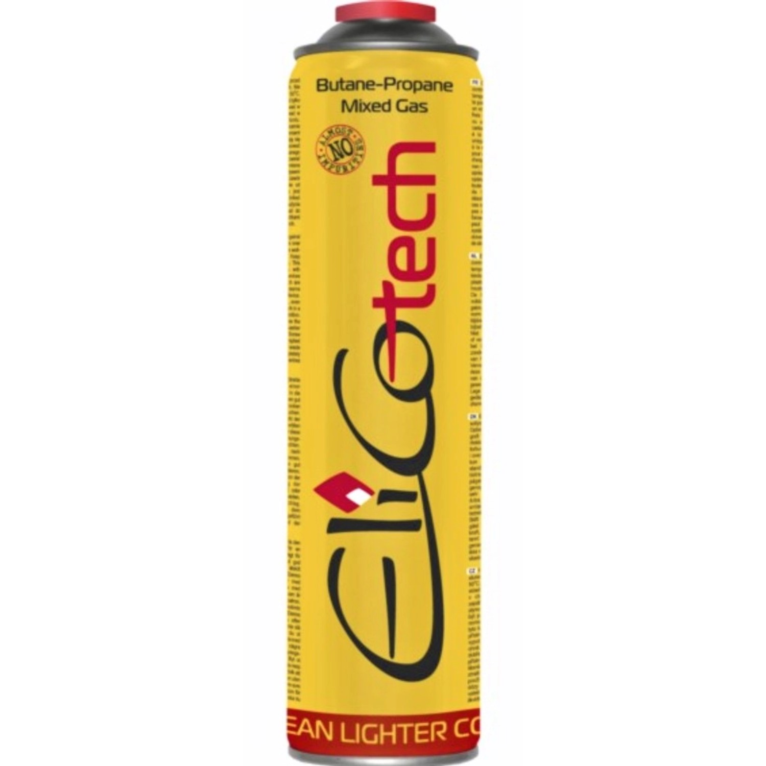ElicoTech Pojemnik z gazem z zaworem 600 ml