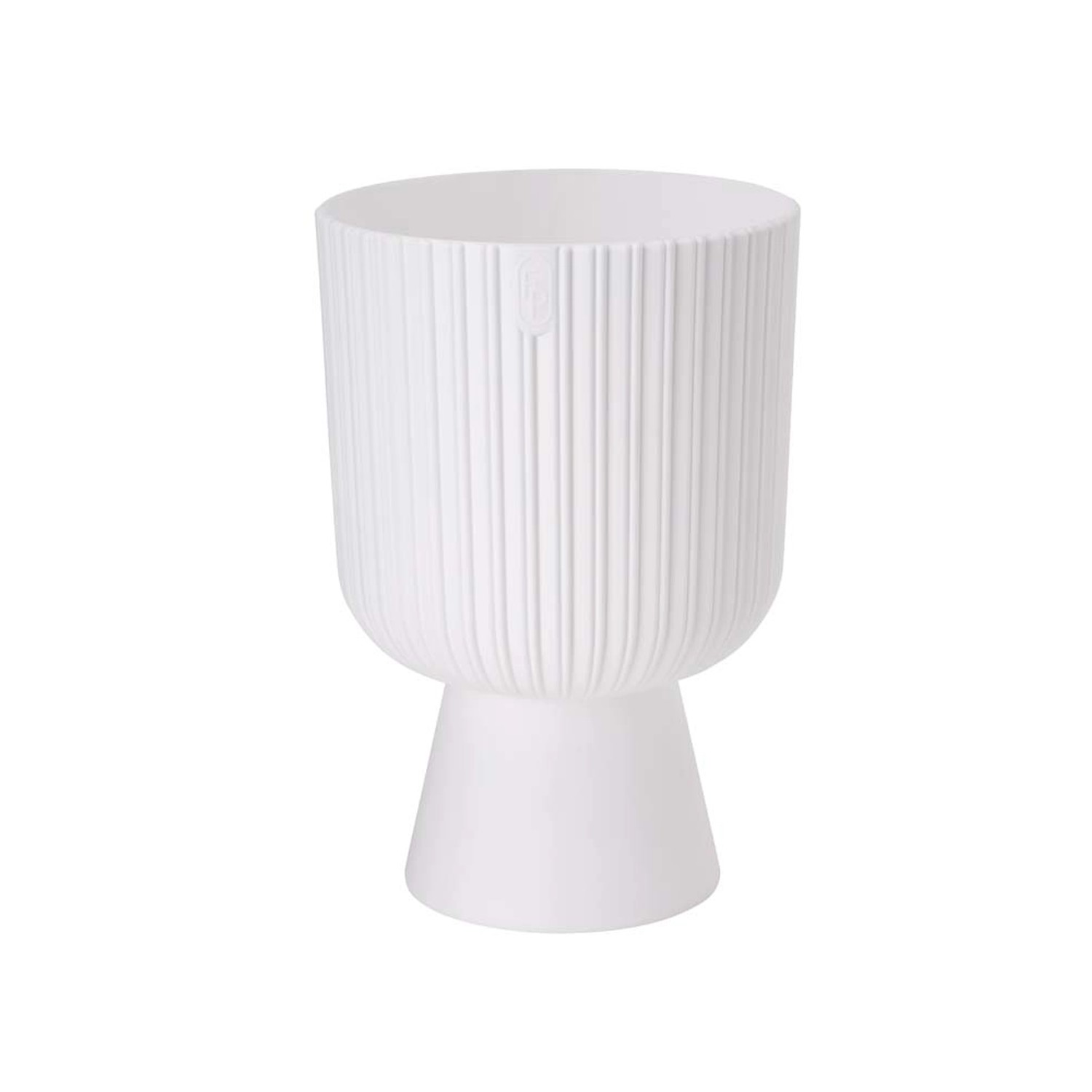 Osłonka Keli mika petit biała - śr. 14 cm
