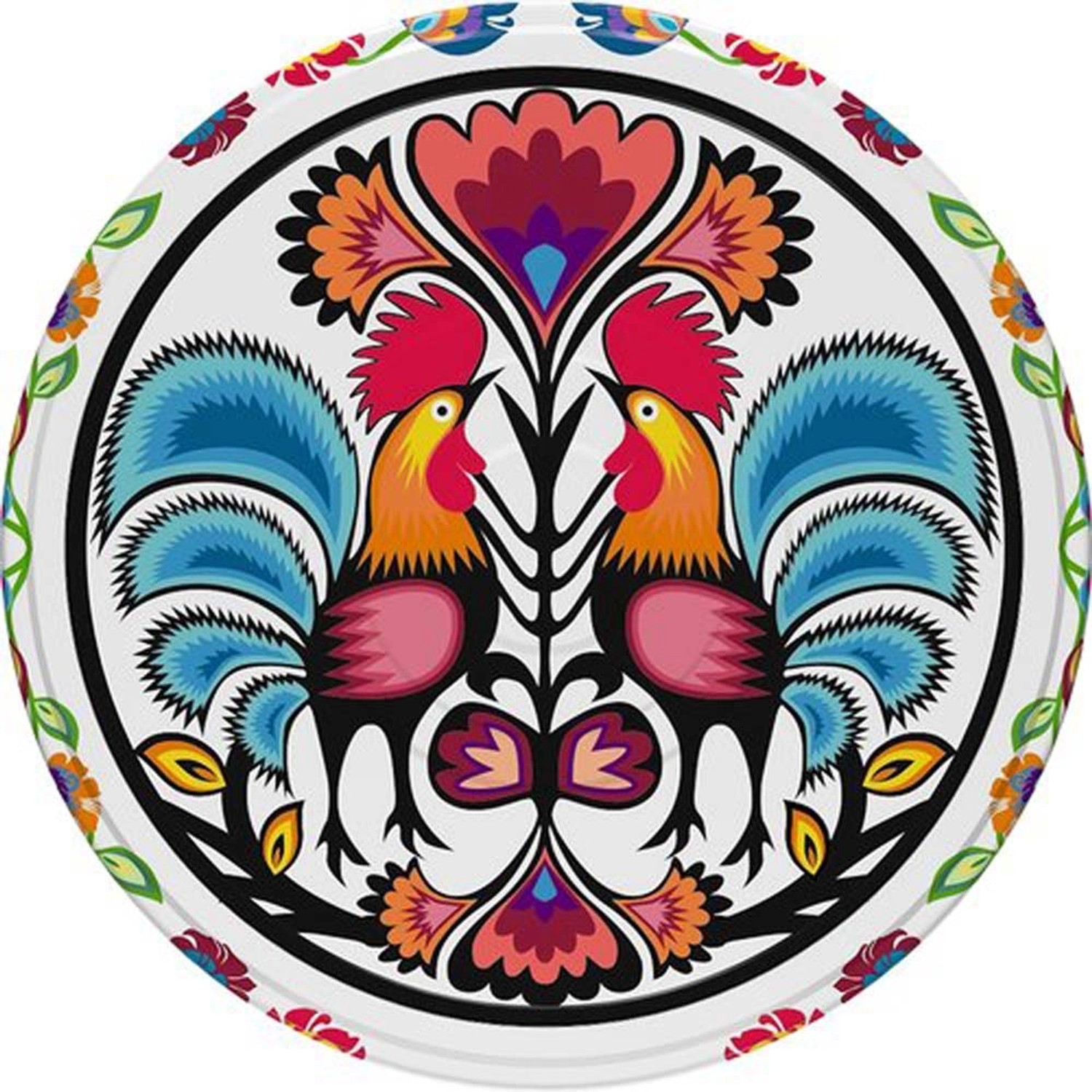Zakrętka folk - śr. 6,6 cm