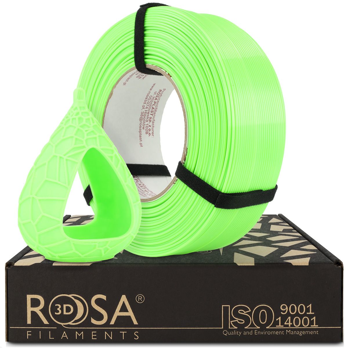 FILAMENT 3D ReFill PET-G Standard HS Neon Green 1kg