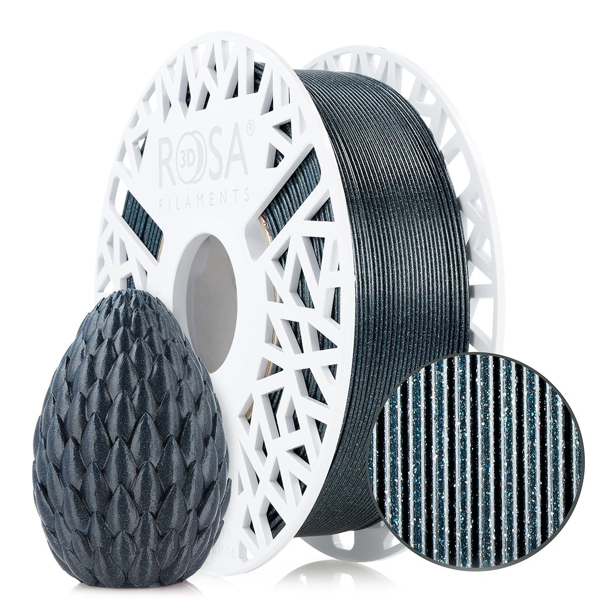 Filament 3D PET-G Galaxy HS Navy Blue 1kg