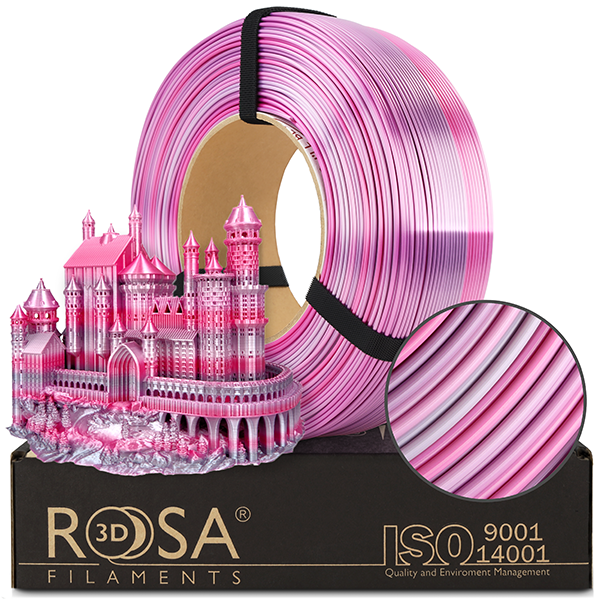Filament 3D ReFill PLA Multicolour Flower
