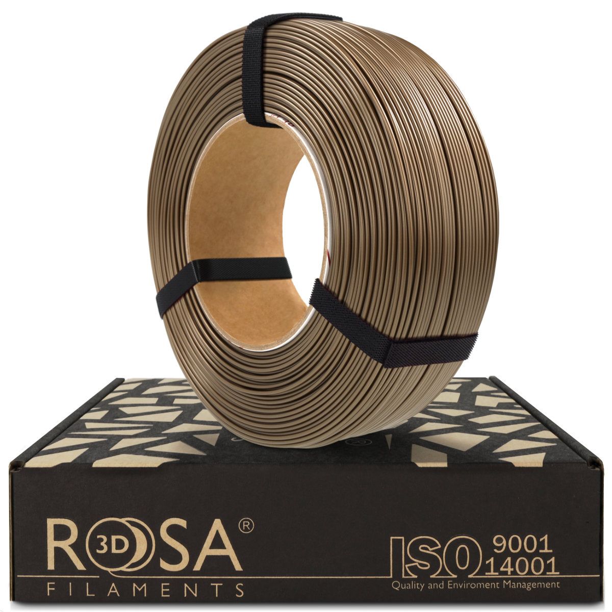 Filament 3D ReFill PET-G Standard HS Pearl Gold