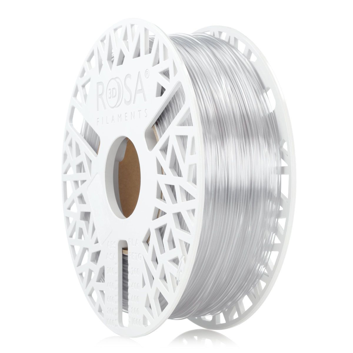 Filament 3D PET-G Standard HS Transparent