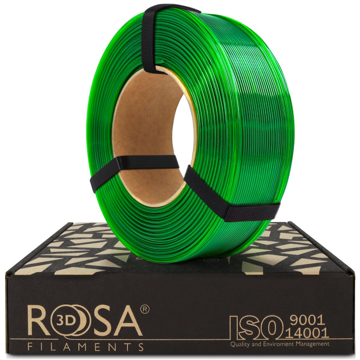 Filament 3D ReFill PET-G Standard HS Light Green Transparent