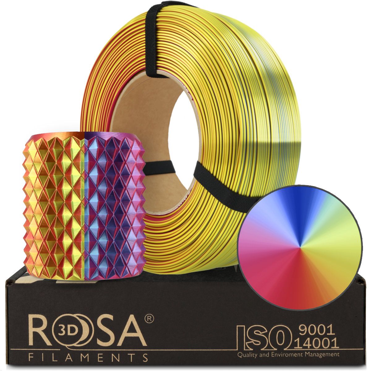 Filament 3D ReFill PLA Magic Silk Carnival