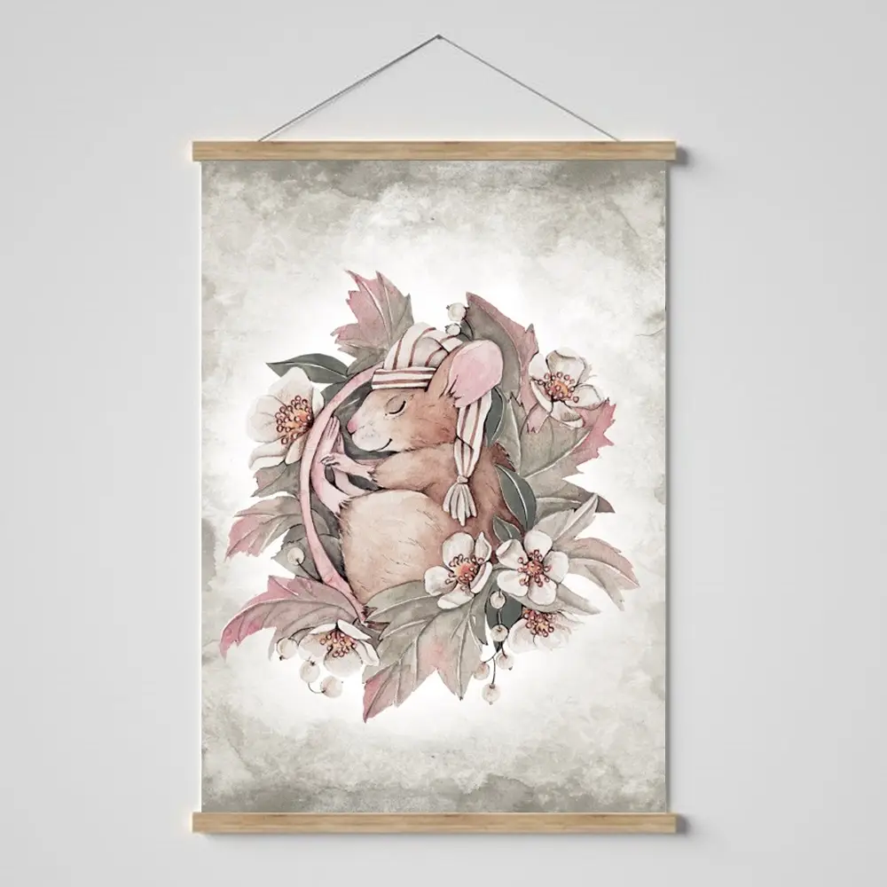 Plakat Śpiąca Myszka - Sam plakat A3