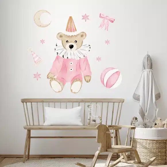 Naklejki ścienne Candy Teddy 100x100 cm