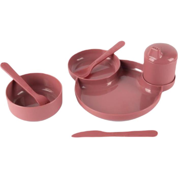TINY BIObased Zestaw naczyń Dinnertime Red AG