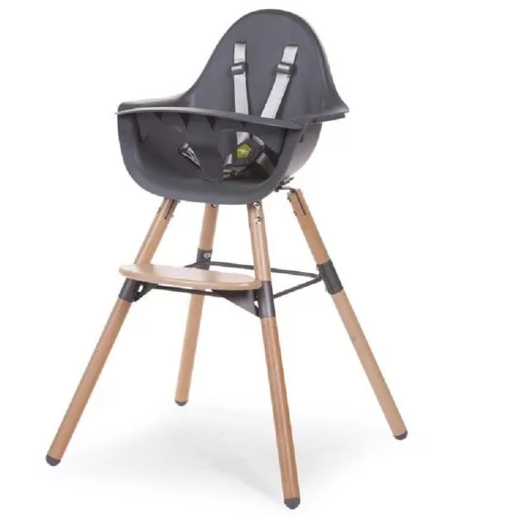 Childhome Krzesełko do karmienia Evolu 2 Natural/Anthracite