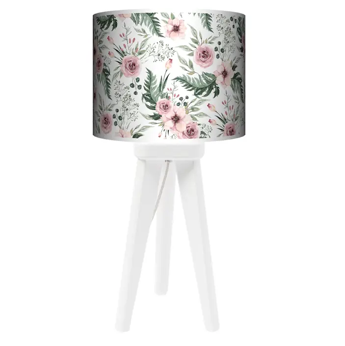 Lampa Trójnóg mała Blossom kolor podstawy do wyboru FL - biały
