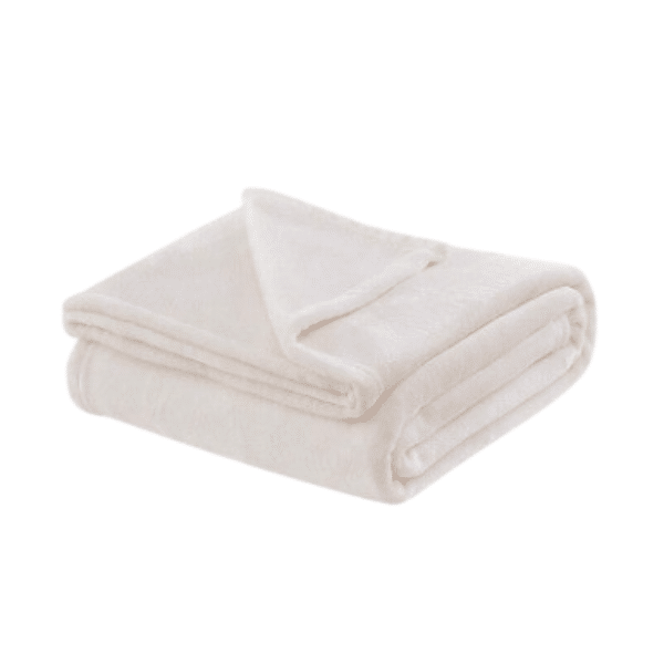 Pluszowy kocyk pretty white NS - 229*229