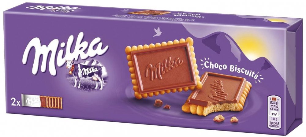 Ciastka Milka Choco Biscuits, czekoladowy, 150g