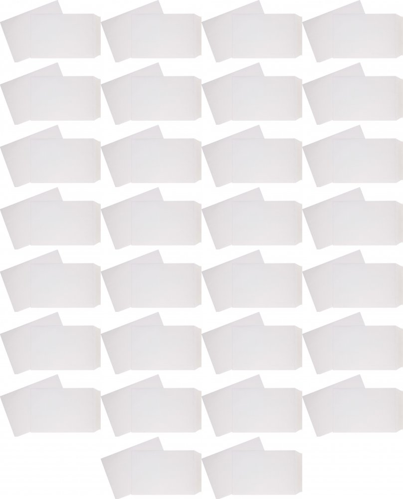 50x Koperta standardowa NC, B5, z paskiem HK,10 sztuk, biały