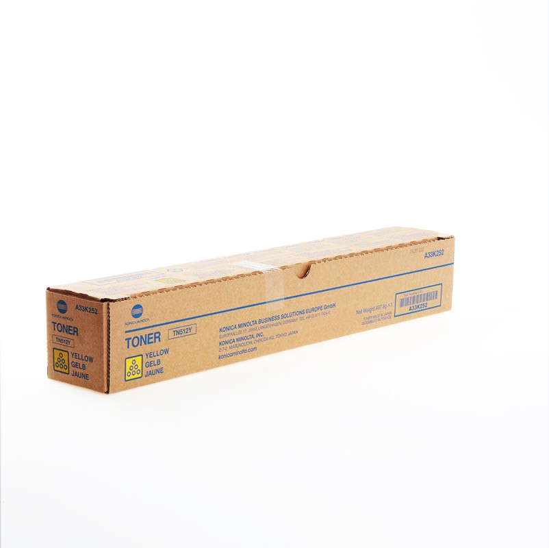 Toner Konica Minolta TN512Y (TN-512Y, A33K252), 35000 stron, yellow (żółty)