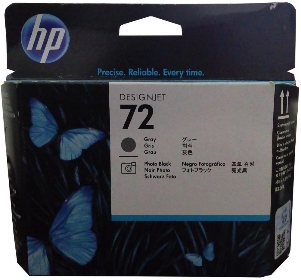 Głowica fotograficzna HP C9380A nr 72, grey (szary)/black (czarny)