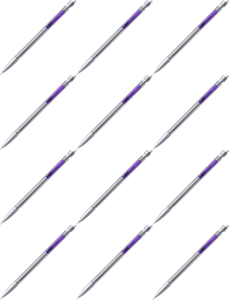 12x Ołówek automatyczny Bic Matic Original Fine, HB, 0.5mm, z gumką, mix kolorów