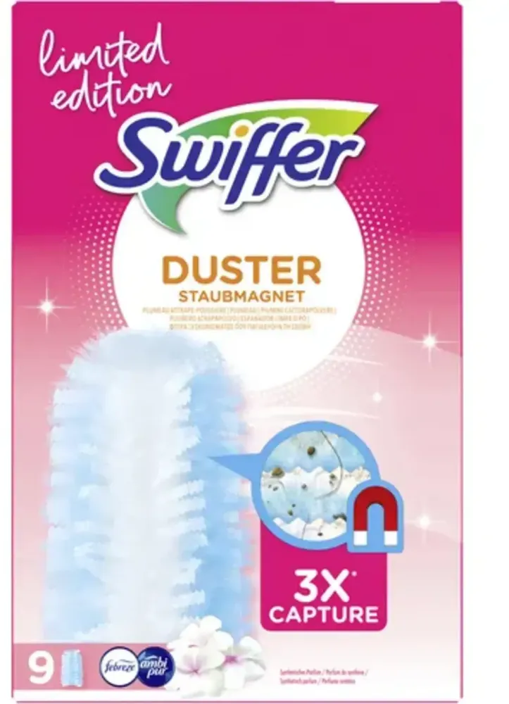 Wkład wymienny do miotełki Swiffer Pink Duster, do kurzu, zapachowy