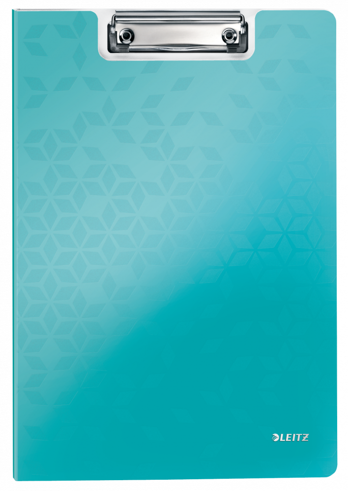 Clipboard Leitz Wow, z okładką, A4, turkusowy