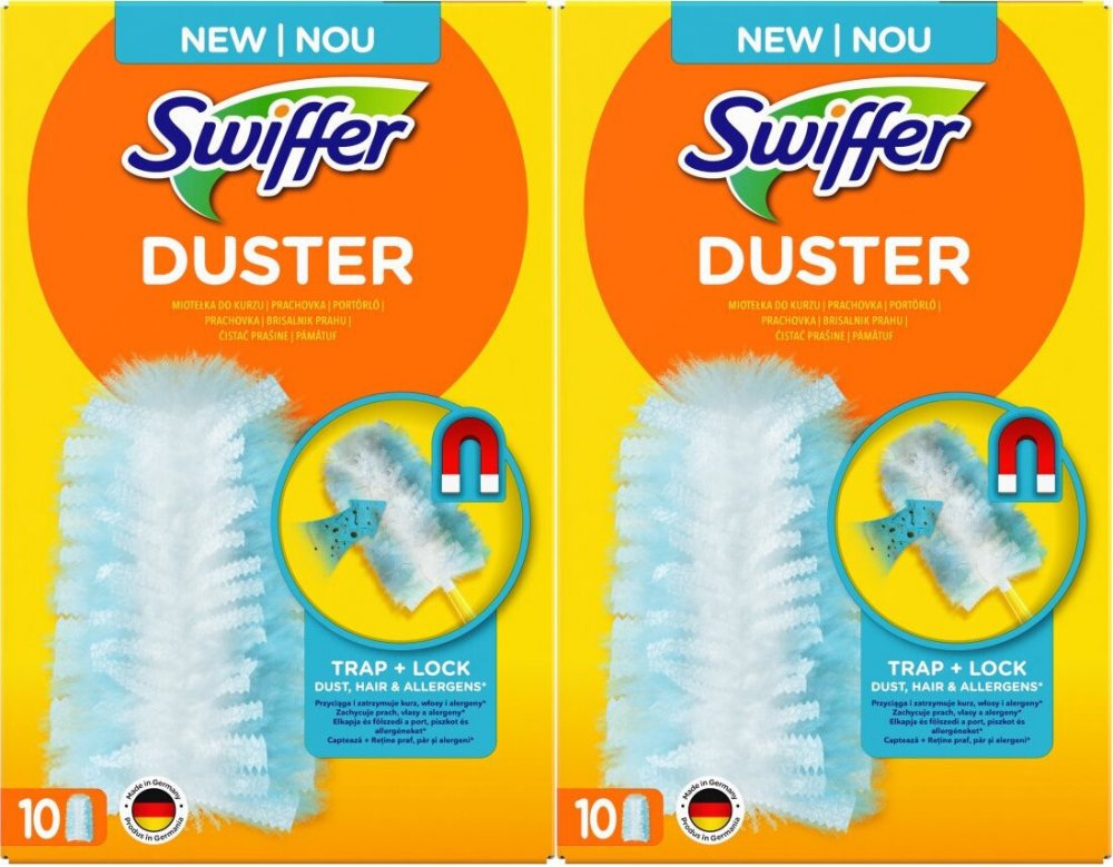 2x Wkład wymienny do miotełek Swiffer Duster, do kurzu, 10 sztuk