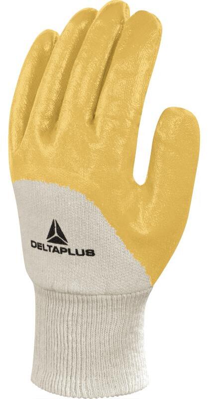 Rękawice robocze Delta Plus NI015, powlekane, rozmiar 11, żółty
