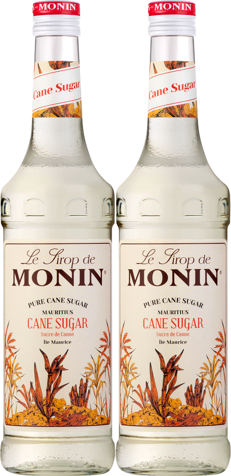2x Syrop Monin, trzcinowy, 700ml