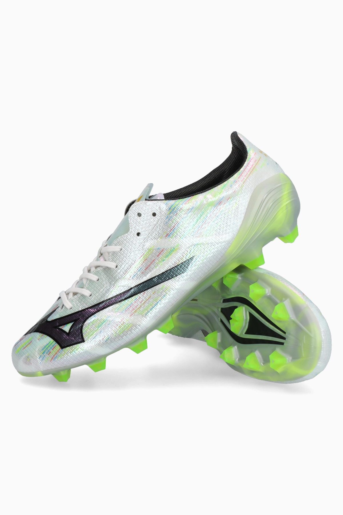 Korki Mizuno Alpha II Japan FG - Srebrny