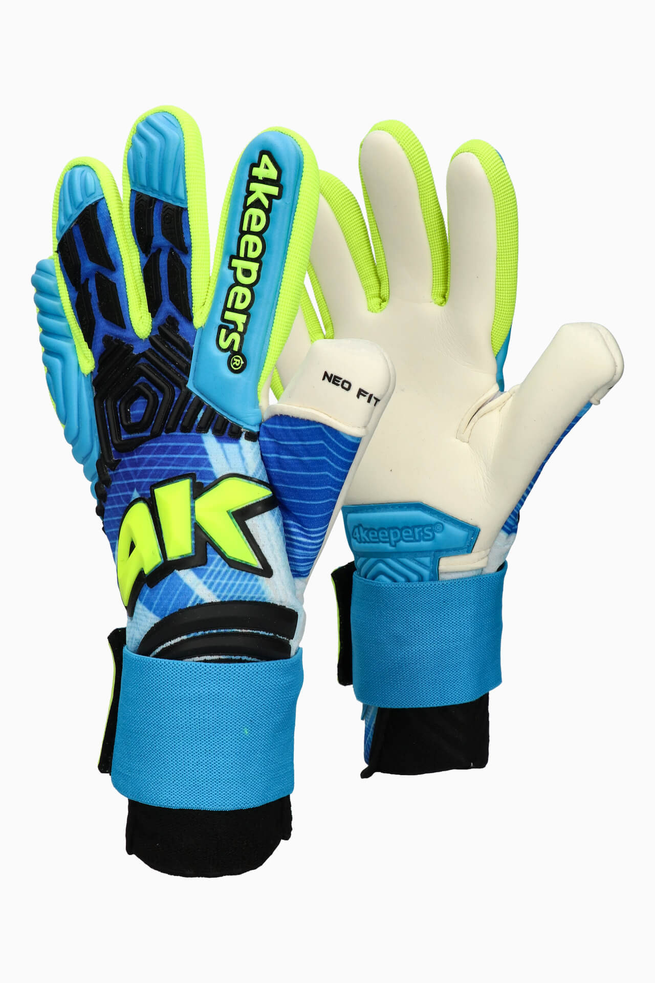 Rękawice 4keepers Neo Liga NC - Niebieski
