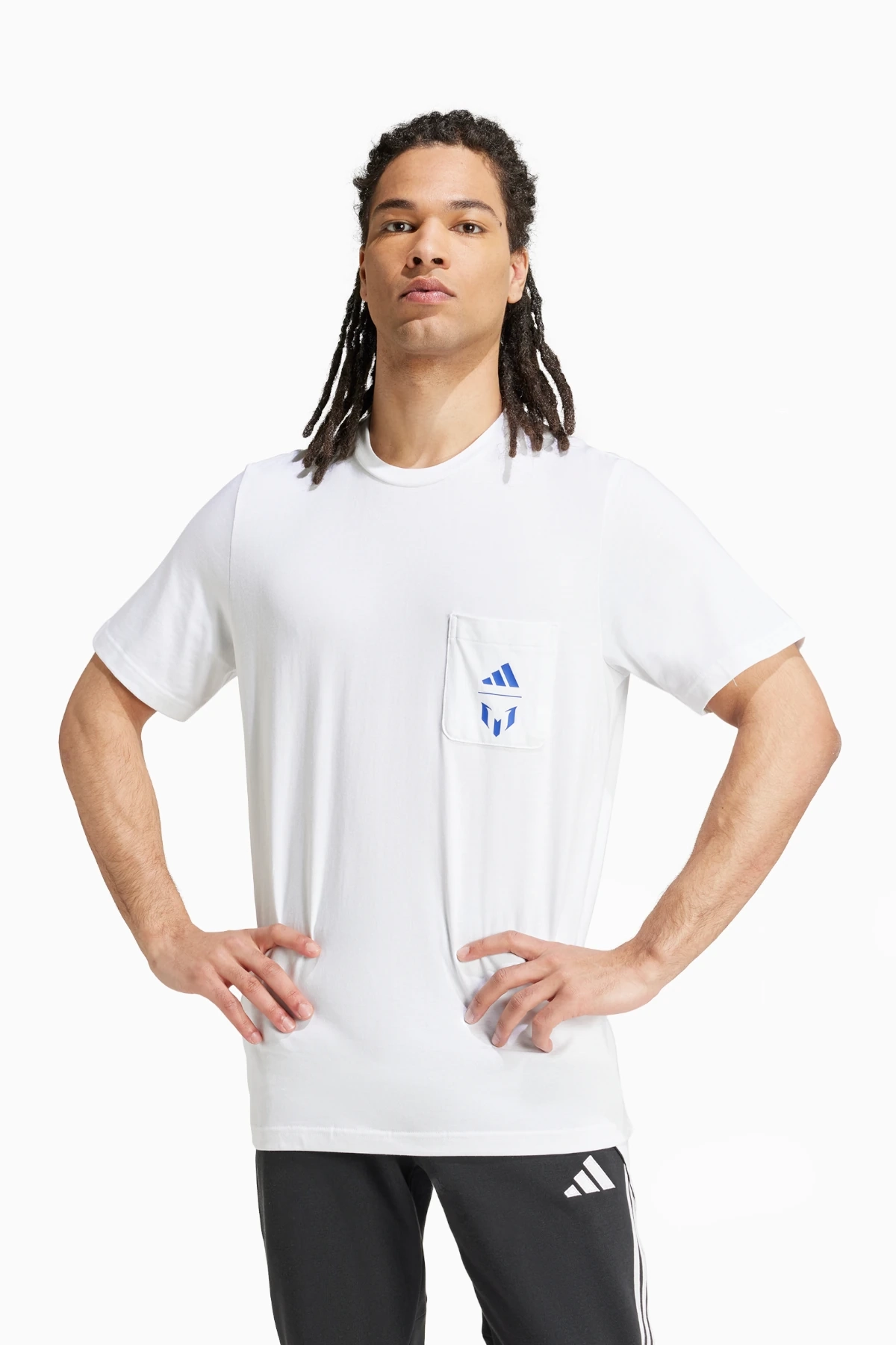 Koszulka adidas Messi Icon Graphic Tee - Biały