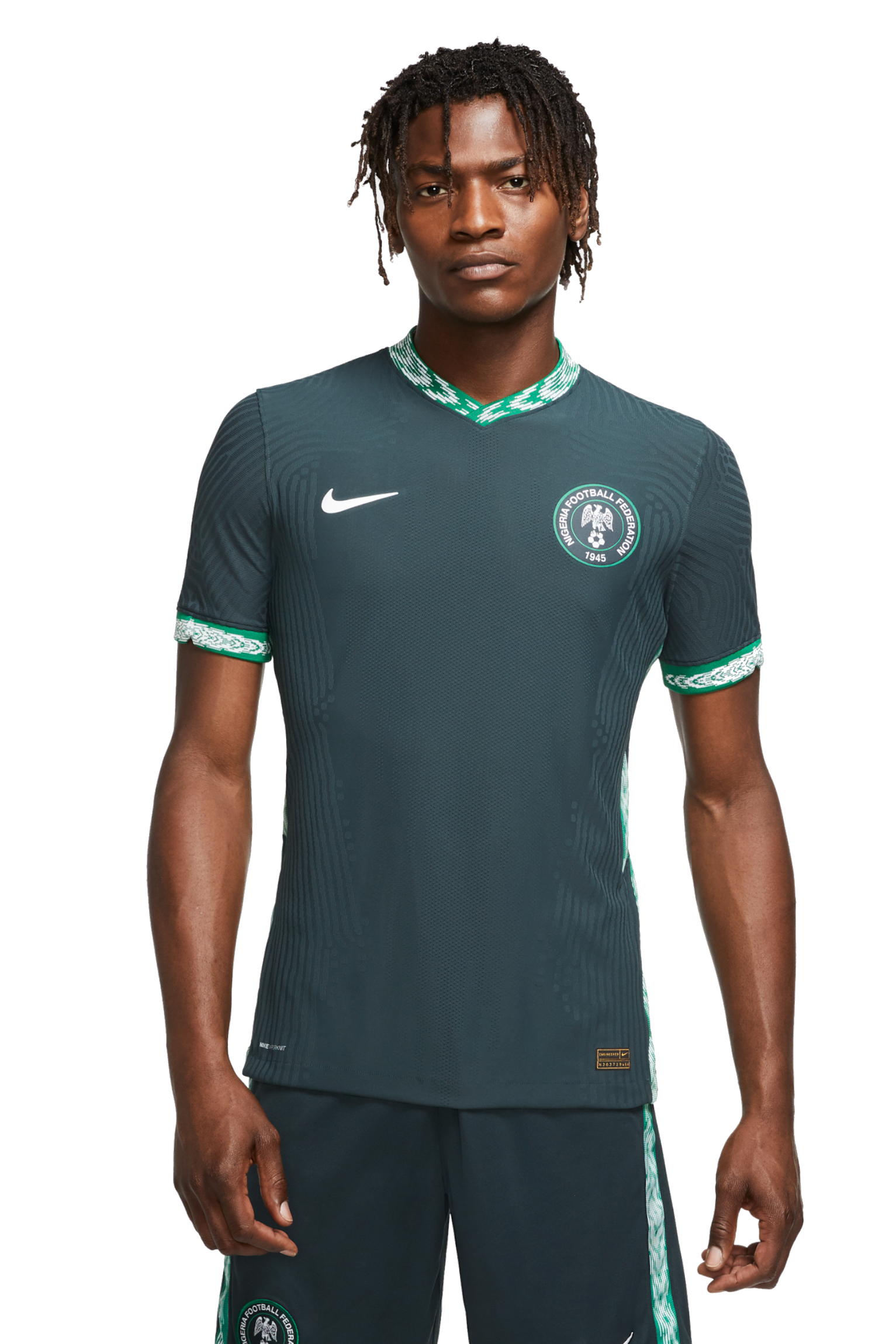 Koszulka Reprezentacji Nigerii Nike Vapor Match 2020 wyjazdowa - Zielony