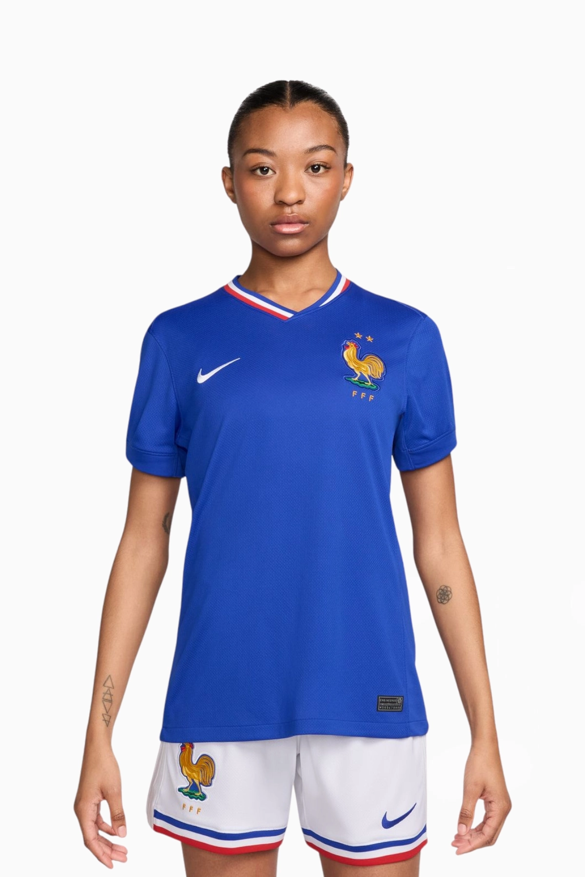 Koszulka Reprezentacji Francji Nike 2024 Domowa Stadium Damska - Niebieski