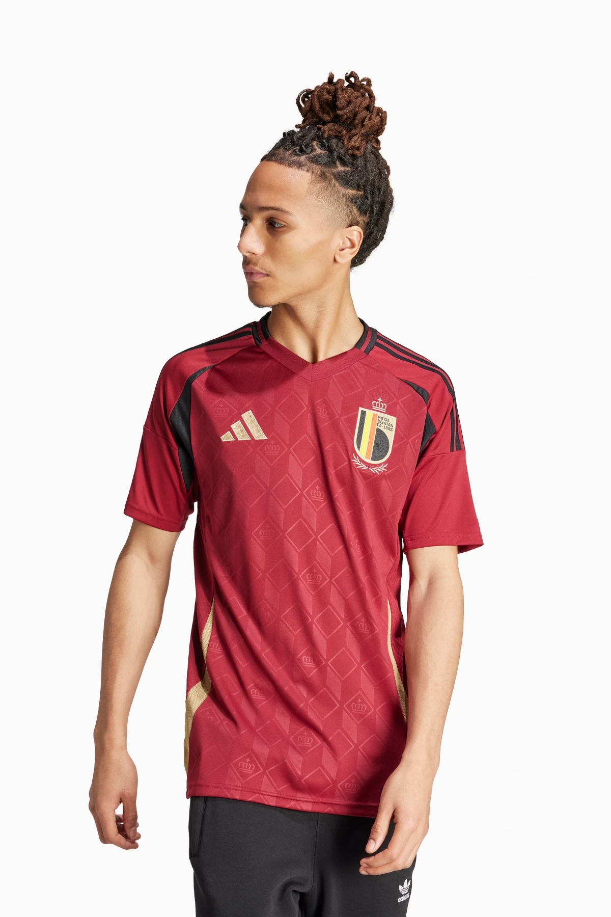 Koszulka Reprezentacji Belgii adidas 2024 Domowa - Bordowy